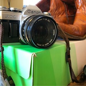 Canon 50mm At-1 camera